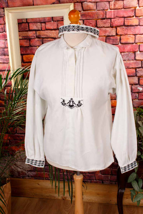 Vintage Hippie Hemdbluse + Stirnband