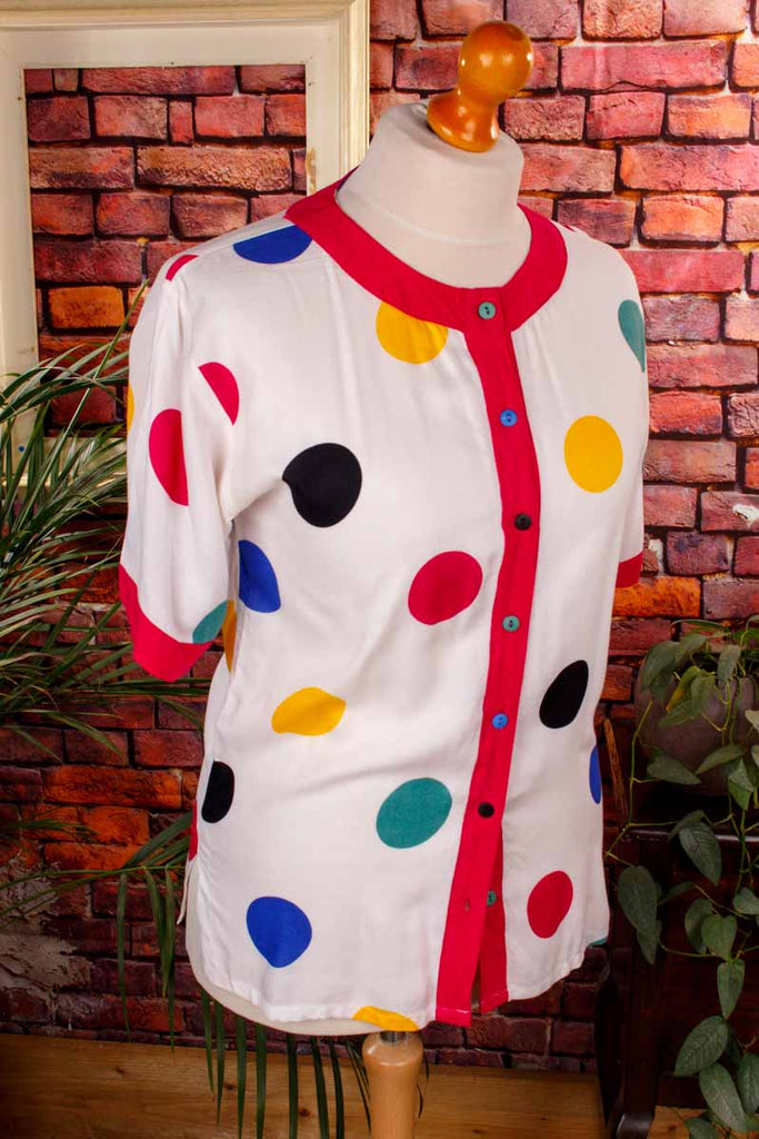 90s Sommertop Punkte