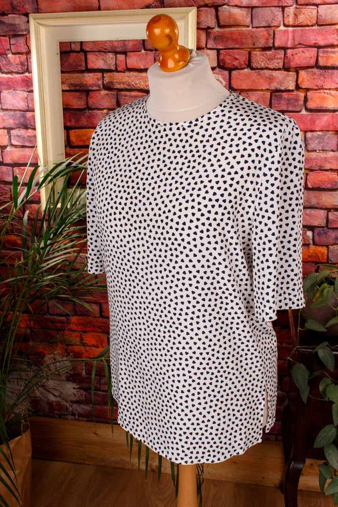 Süße Herzchen Bluse Top