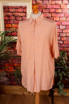 Langbluse apricot Viskose
