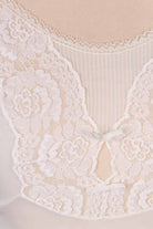 zartes Unterkleid weiß Spitze