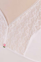 Unterkleid zart weiß Spitze