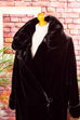 1920s Samtmantel schwarz