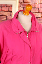 pinker 80er Jahre Anorak