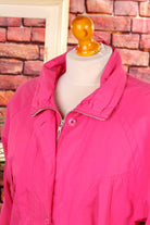 pinker 80er Jahre Anorak