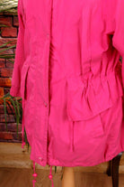 pinker 80er Jahre Anorak