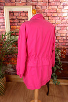 pinker 80er Jahre Anorak