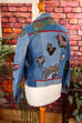 Roberto Cavalli Patchwork Denimjacke