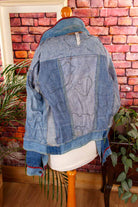 Roberto Cavalli Patchwork Denimjacke