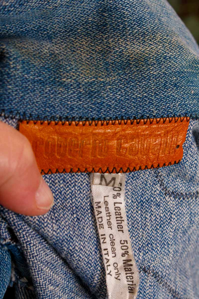 Roberto Cavalli Patchwork Denimjacke