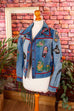 Roberto Cavalli Patchwork Denimjacke