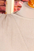 Boho Kleid Leinenlook