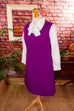 60s Schlager Kleid lila