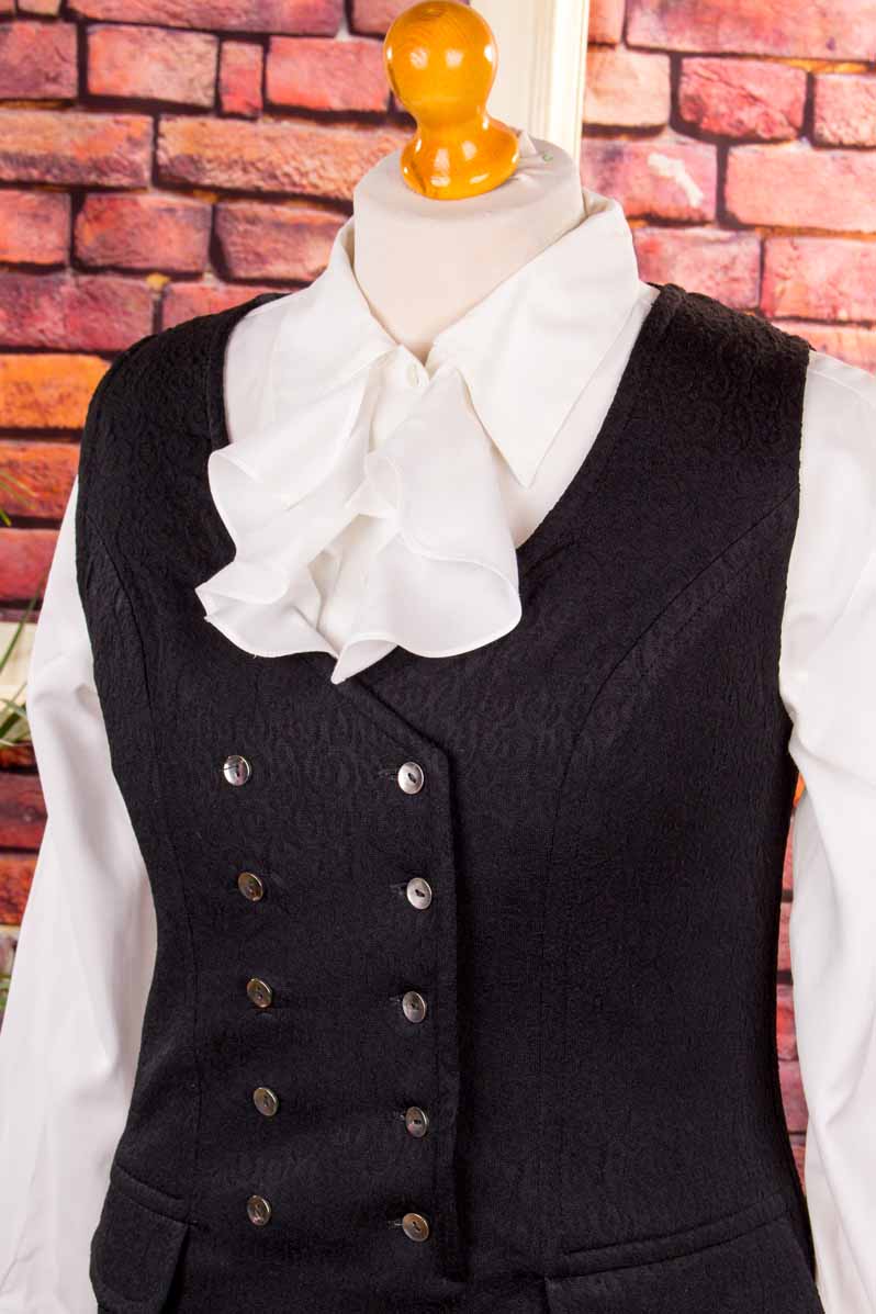 60s Schlager Kleid schwarz