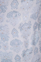 hellblaues Brokat Abendkleid