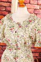 Boho Seidenkleid Millefleurs