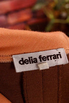DELIA FERRARI Wollpulli braun