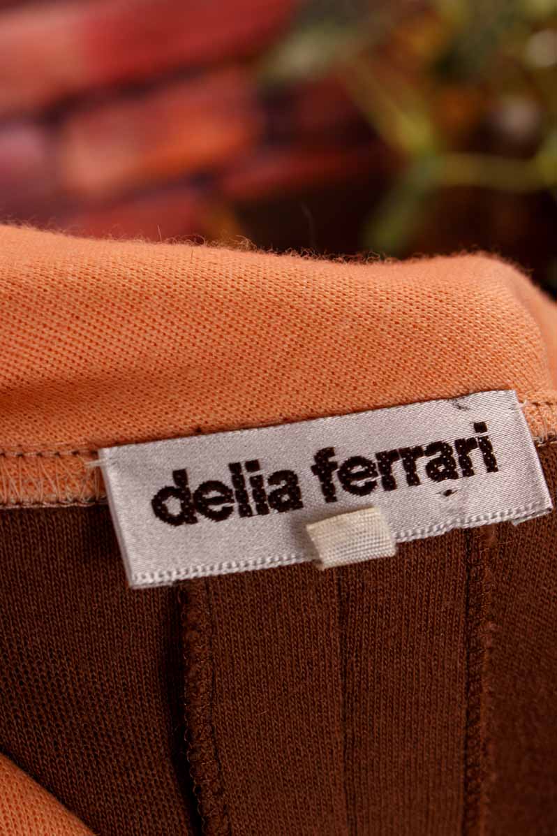 DELIA FERRARI Wollpulli braun