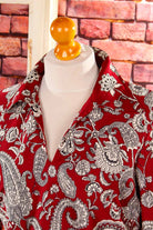 70s Disco Tunika Langbluse