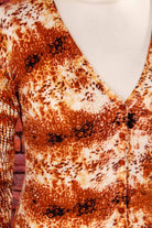 Merino Wollstrickjacke Leomuster