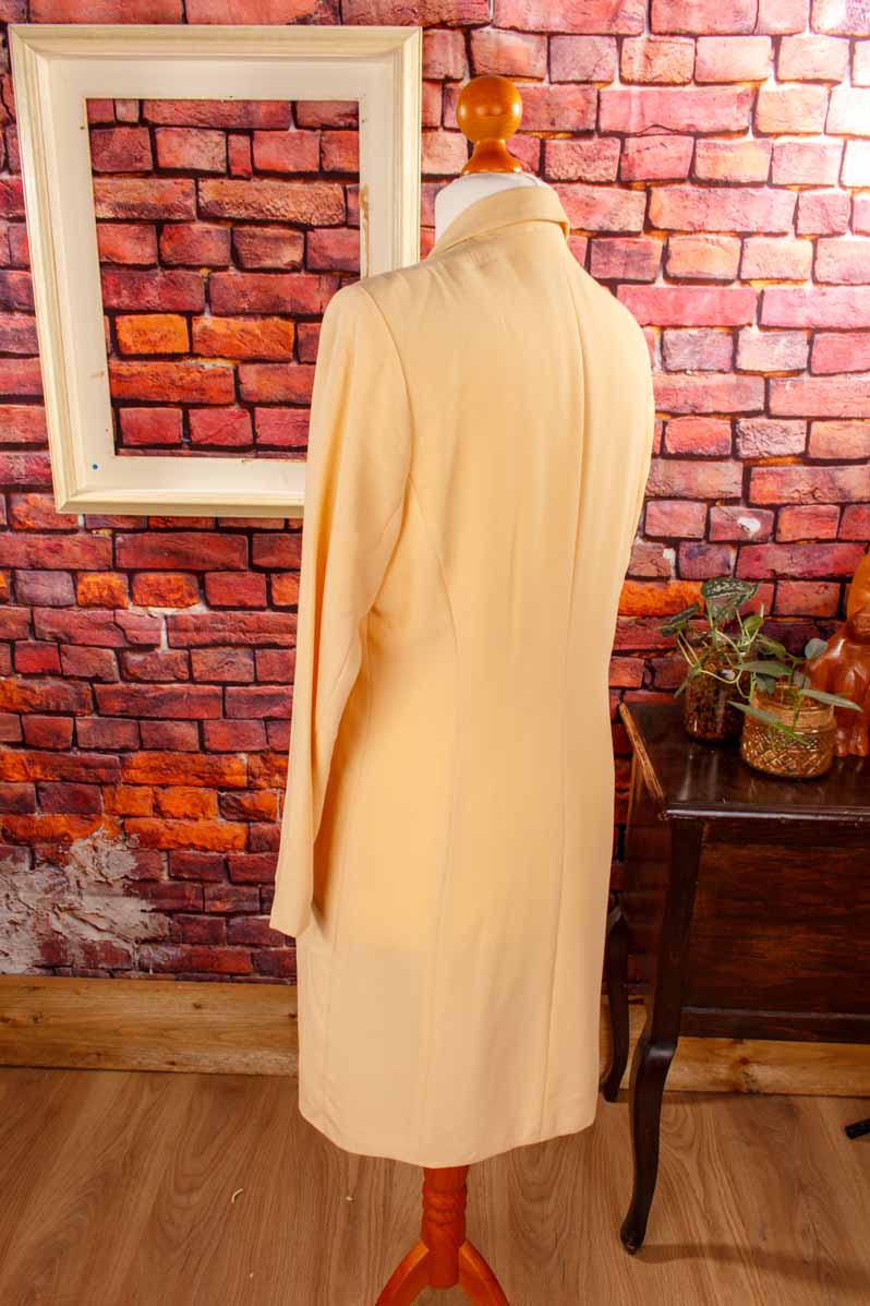 Langblazer vanille Wolle
