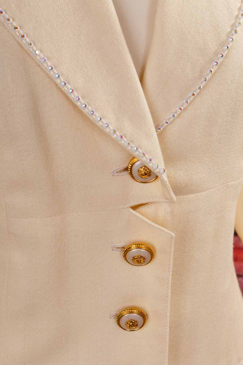 Vintage Wolle Blazer DANIEL DUVAL