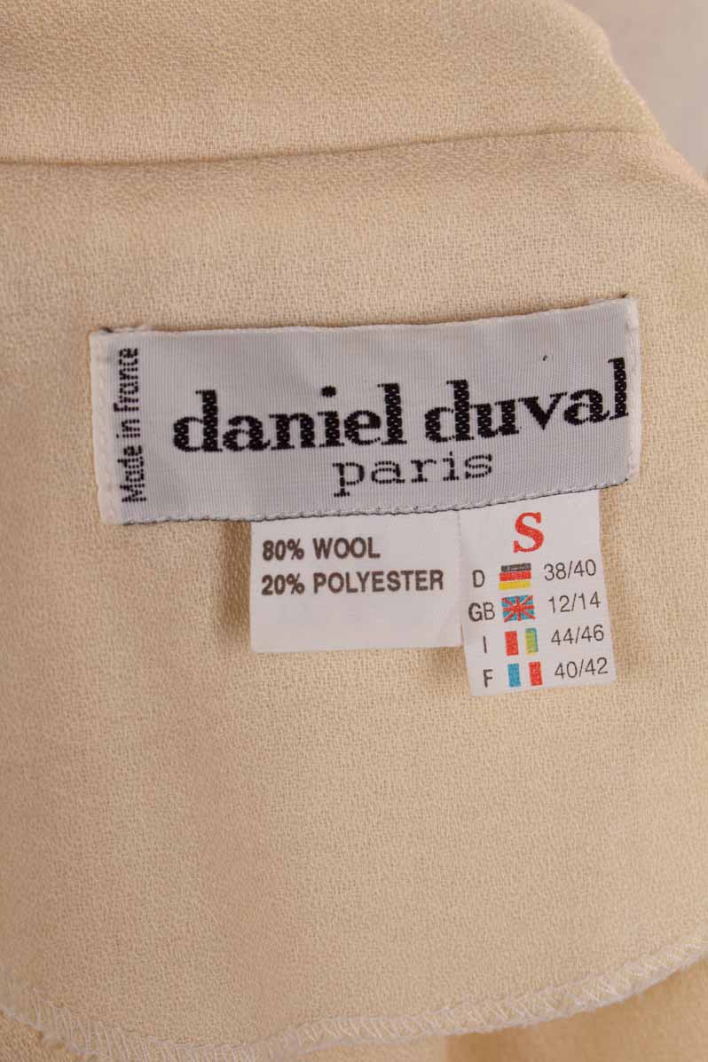 Vintage Wolle Blazer DANIEL DUVAL