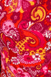 60s Disco Top pink Paisley