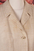 Wollkostüm beige
