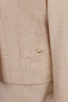 Wollkostüm beige