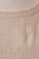 Wollkostüm beige