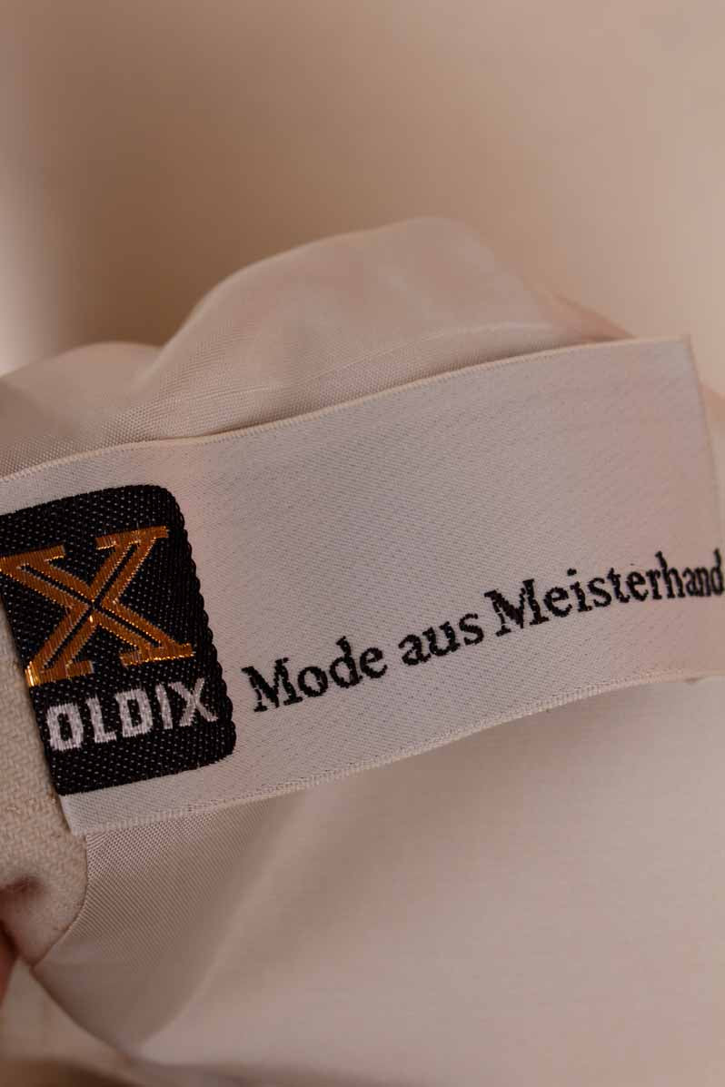 Wollkostüm beige