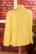 seidig glänzende Bluse gelb