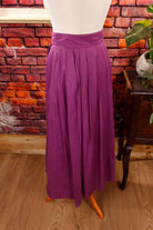Leinenrock lila