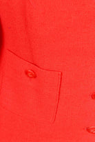 Vintage Wolle Kostüm apricot