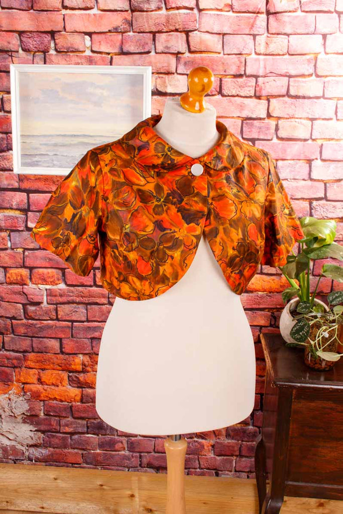 50er Jahre Jäckchen orange