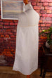 antikes Nachthemd weiß Borte