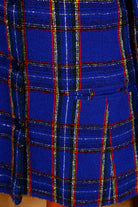 blauer Longblazer Wollmix