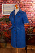 70s Denim Kleid blau