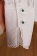 Cottage Core Bluse weiß Spitze