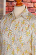 70s Disco Hemd Blümchen