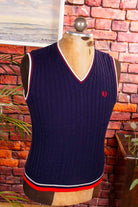 Fred Perry Pullunder blau