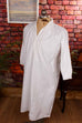 antikes Nachthemd weiß Leinen