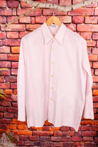 60s Baumwolle Hemd rosa Muster