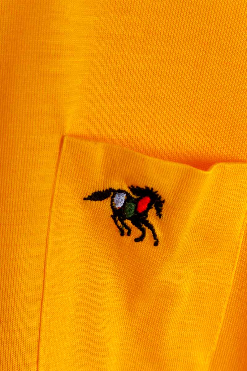 70s Shirt sonnengelb