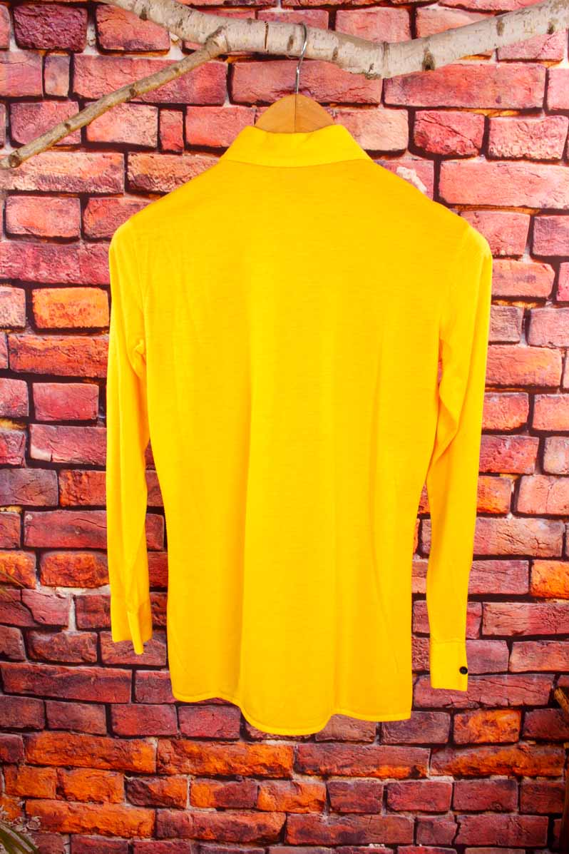70s Shirt sonnengelb