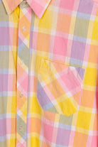 80s Flanell Hemd neon bunt