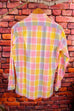 80s Flanell Hemd neon bunt