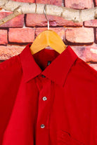 Eterna Hemd rot Langarm