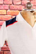 VEB Poloshirt weiß blau